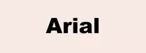 Arial