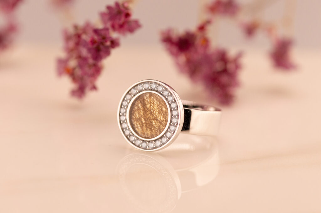 遺毛 ペット リング