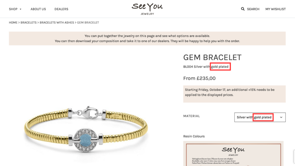 gem bracelet see you jewelry