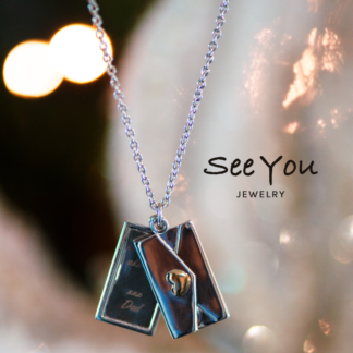 【See You Jewelry】エンベロープ・ペンダント シルバー