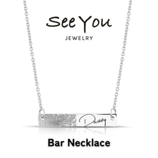 【See You Jewelry】バー・ネックレス シルバー