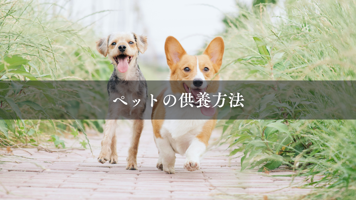 ペットの供養方法