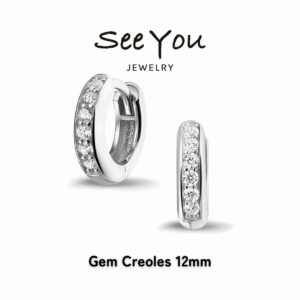 【See You Jewelry】ジェム クレオール 12mm シルバー