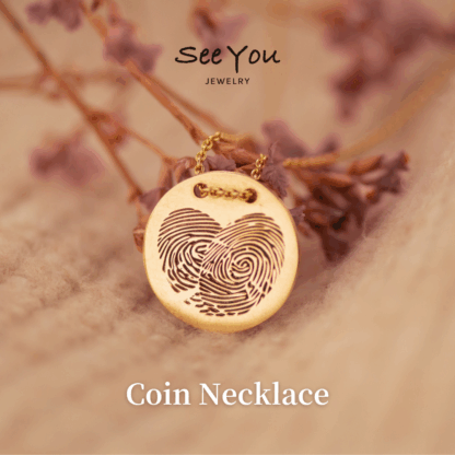 【See You Jewelry】コインネックレス イエローゴールド
