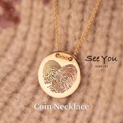 【See You Jewelry】コインネックレス イエローゴールド