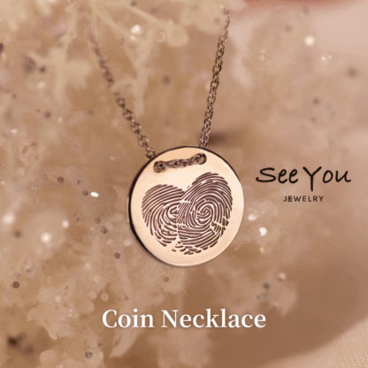 【See You Jewelry】コインネックレス イエローゴールド