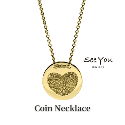 【See You Jewelry】コインネックレス イエローゴールド